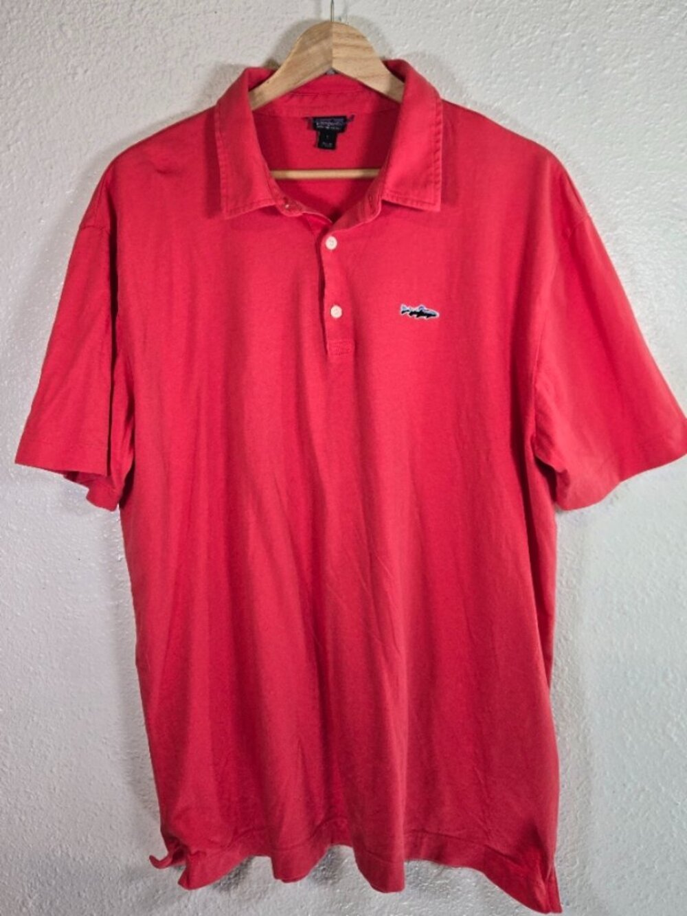 Patagonia Men's Organic Cotton Trout Polo Shirt
